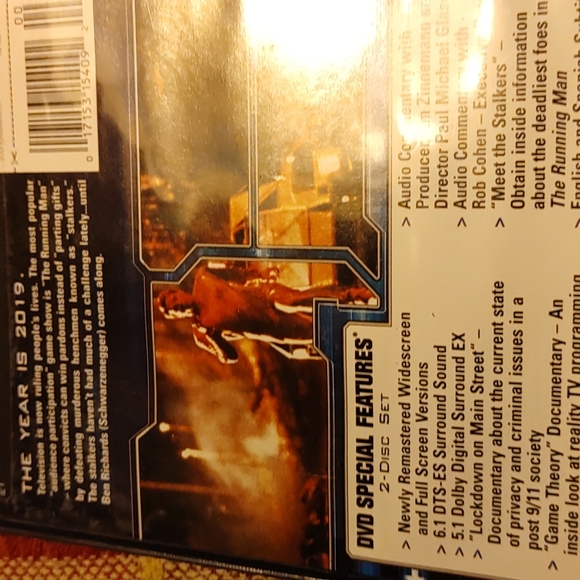 The Running Man DVD movie - Picture 2 of 7